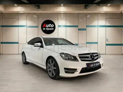 Usado Mercedes C180 156 CV (114 kW) 2012 Blanco Coupe
