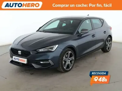 Usado Seat Leon FR 131 CV (96 kW) 2023 Gris Berlina