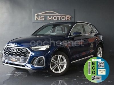 Azul Usado 2021 Audi Q5 S-Line SUV | 34.900 € (Precio justo)