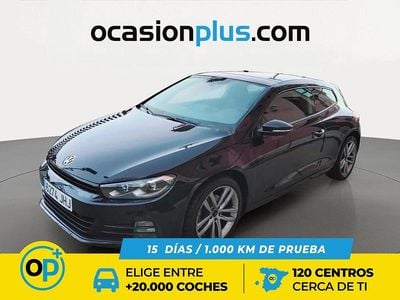 Usado VW Scirocco R-line 150 CV (110 kW) 2015 Negro Coupe