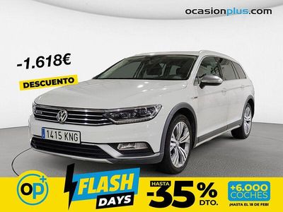 Usado VW Passat Alltrack 190 CV (139 kW) 2018 Blanco Familiar