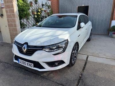 Usado Renault Mégane GrandTour GT 110 CV (80 kW) 2018 Blanco Familiar