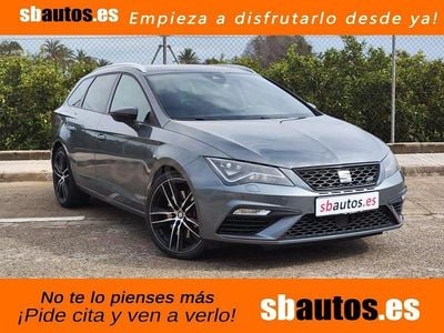 Usado Seat Leon CUPRA 300 CV (220 kW) 2017 Gris / plata Familiar