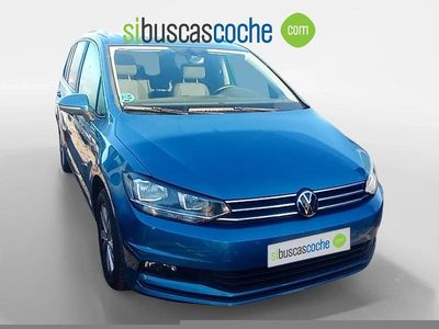 Usado VW Touran Advance 150 CV (110 kW) 2021 Azul Monovolumen