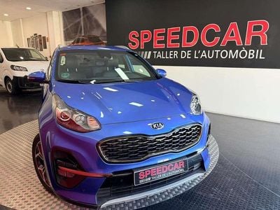 Usado Kia Sportage GT-Line 177 CV (130 kW) 2020 Azul SUV