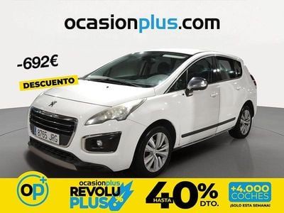 Usado Peugeot 3008 Style 130 CV (95 kW) 2016 Blanco Monovolumen