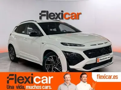Usado Hyundai Kona N Line 120 CV (88 kW) 2023 Blanco SUV