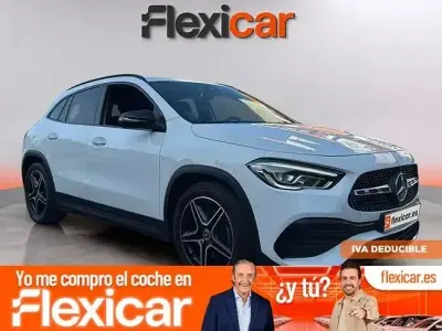 Usado Mercedes GLA200 150 CV (110 kW) 2021 Blanco SUV