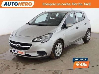Usado Opel Corsa Expression 75 CV (55 kW) 2016 Plateado Utilitario
