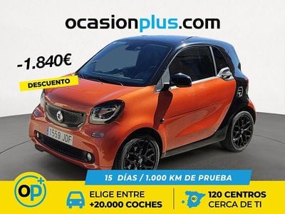 Naranja Usado 2015 Smart ForTwo Cabrio Prime Descapotable | 9450 € (Precio justo)