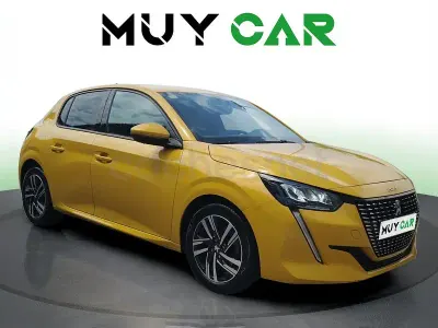 Używany Peugeot 208 Allure 100 KM (73 kW) 2020 Żółty Hatchback