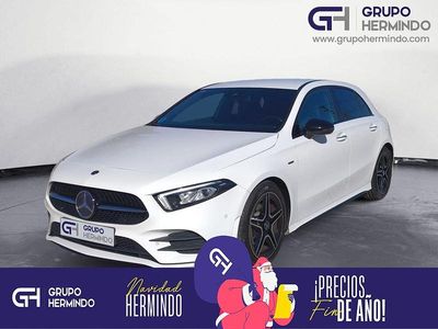 Blanco Usado 2021 Mercedes A200 AMG line Plus Berlina | 27.990 € (Precio justo)