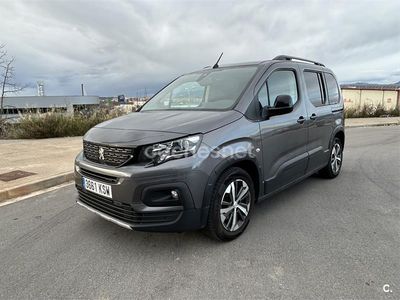 Usado Peugeot Rifter GT-line 130 CV (95 kW) 2019 Gris / plata Monovolumen