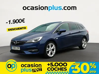 Usado Opel Astra Elegance 122 CV (89 kW) 2019 Azul Familiar