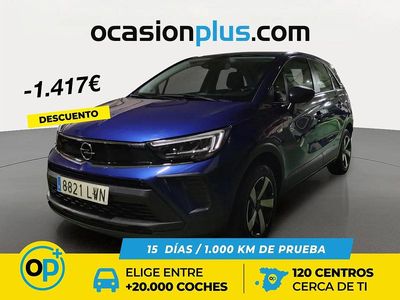 Brugt Opel Crossland X Edition 110 HK (80 kW) 2022 Blå SUV