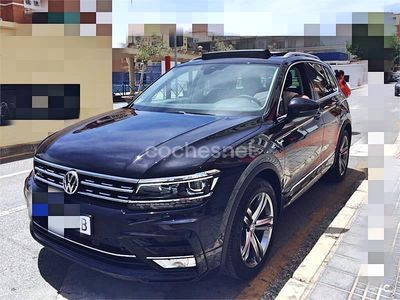 Usado VW Tiguan Sportline 150 CV (110 kW) 2017 Negro SUV