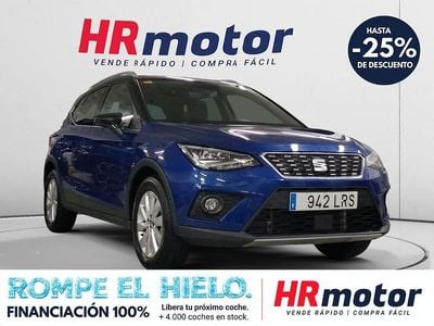 Usado Seat Arona XCELLENCE 110 CV (80 kW) 2021 Azul SUV