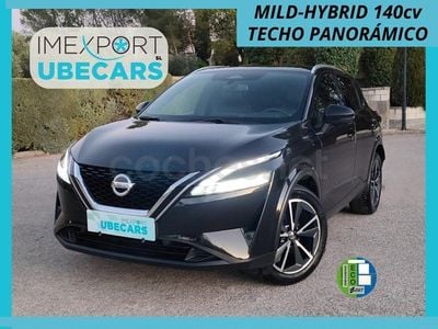 Usado Nissan Qashqai Tekna 140 CV (102 kW) 2022 Negro SUV