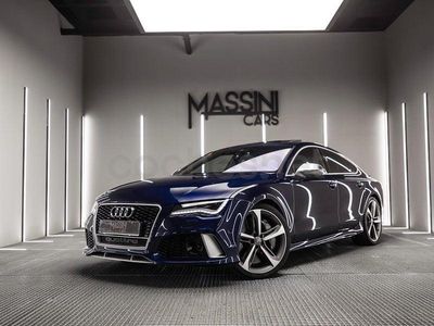 Usado Audi A7 Sportback 560 CV (411 kW) 2015 Azul Utilitario