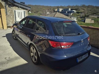 Usado Seat Leon ST FR 150 CV (110 kW) 2016 Azul Familiar
