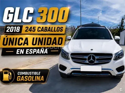 Usado Mercedes GLC250 211 CV (155 kW) 2017 Blanco SUV