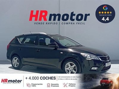 Usado Kia Ceed Sportswagon Active 117 CV (86 kW) 2011 Negro Familiar
