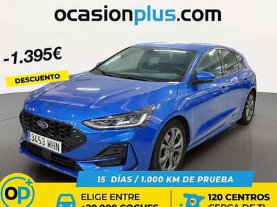 Usado Ford Focus ST-Line 125 CV (91 kW) 2023 Azul Utilitario