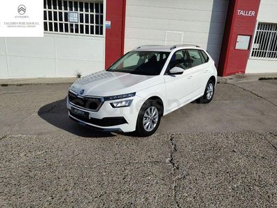 Usado Skoda Kamiq Ambition 110 CV (80 kW) 2021 Blanco SUV