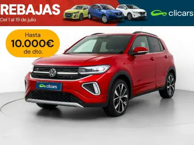 Usado VW T-Cross R-line 116 CV (85 kW) 2025 Rojo SUV