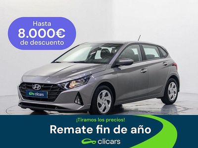 Gris Usado 2021 Hyundai i20 | 12.590 € (Precio justo)