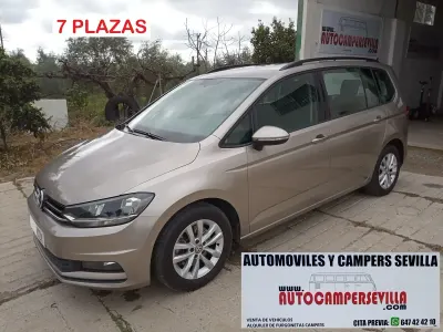 Usado VW Touran Edition 116 CV (85 kW) 2017 Beige Monovolumen
