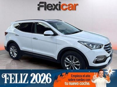 Blanco Usado 2017 Hyundai Santa Fe SUV | 20.780 € (Precio justo)