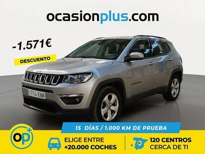 Usado Jeep Compass Longitude 140 CV (102 kW) 2018 Gris / plata SUV