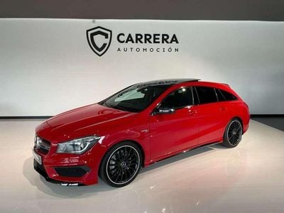Usado Mercedes CLA45 AMG Shooting Brake AMG 381 CV (280 kW) 2015 Rojo Familiar