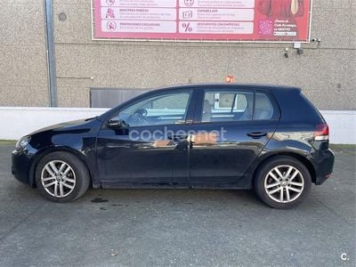 Negro Usado 2009 VW Golf Advance Berlina | 4200 € (Precio justo)