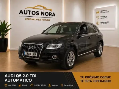 Usado Audi Q5 Premium 150 CV (110 kW) 2015 Negro SUV