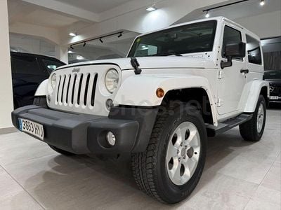 Usado Jeep Wrangler Sahara 200 CV (147 kW) 2014 Blanco SUV