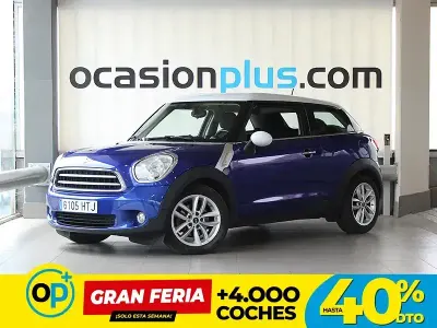 Usado Mini Cooper D Paceman 112 CV (82 kW) 2013 Azul SUV