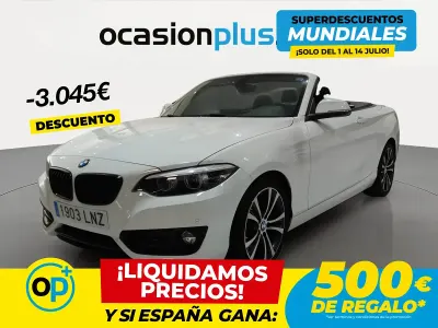 Usado BMW 220 184 CV (135 kW) 2021 Blanco Descapotable