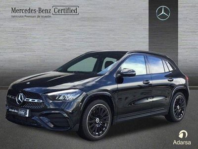 Usado Mercedes GLA200 AMG line 150 CV (110 kW) 2024 Negro cosmos SUV