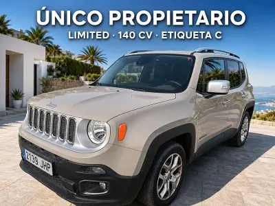 Usado Jeep Renegade Limited 140 CV (102 kW) 2015 Marrón SUV