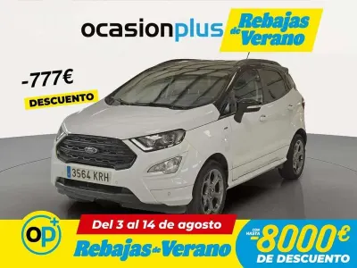 Usado Ford Ecosport ST-Line 125 CV (91 kW) 2018 Blanco SUV