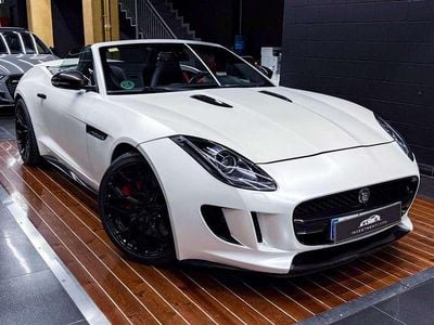 Usado Jaguar F-Type S 495 CV (364 kW) 2014 Blanco Descapotable