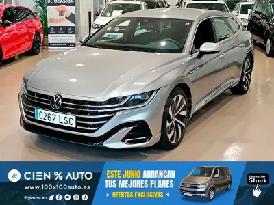 Usado VW Arteon R-line 218 CV (160 kW) 2021 Gris / plata Familiar