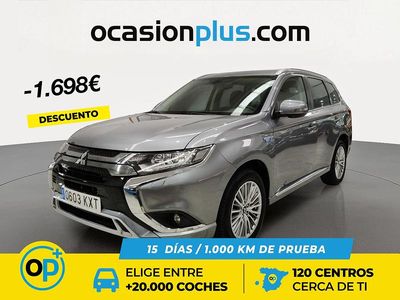 Usado Mitsubishi Outlander P-HEV Motion 224 CV (164 kW) 2019 Gris SUV
