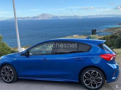 Usado Ford Focus ST-Line 125 CV (91 kW) 2019 Azul Berlina