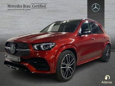 Usado Mercedes GLE400 AMG line 330 CV (242 kW) 2023 Rojo jacinto SUV