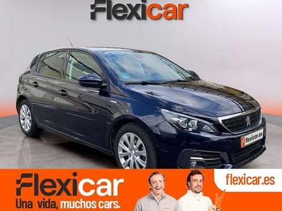 Usado Peugeot 308 Style 131 CV (96 kW) 2019 Azul Utilitario