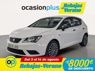 Usado Seat Ibiza Style 90 CV (66 kW) 2016 Blanco Utilitario