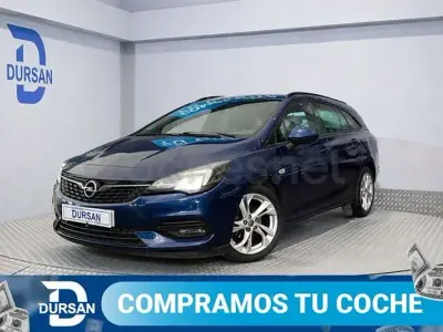 Usado Opel Astra Business 130 CV (95 kW) 2021 Azul Familiar